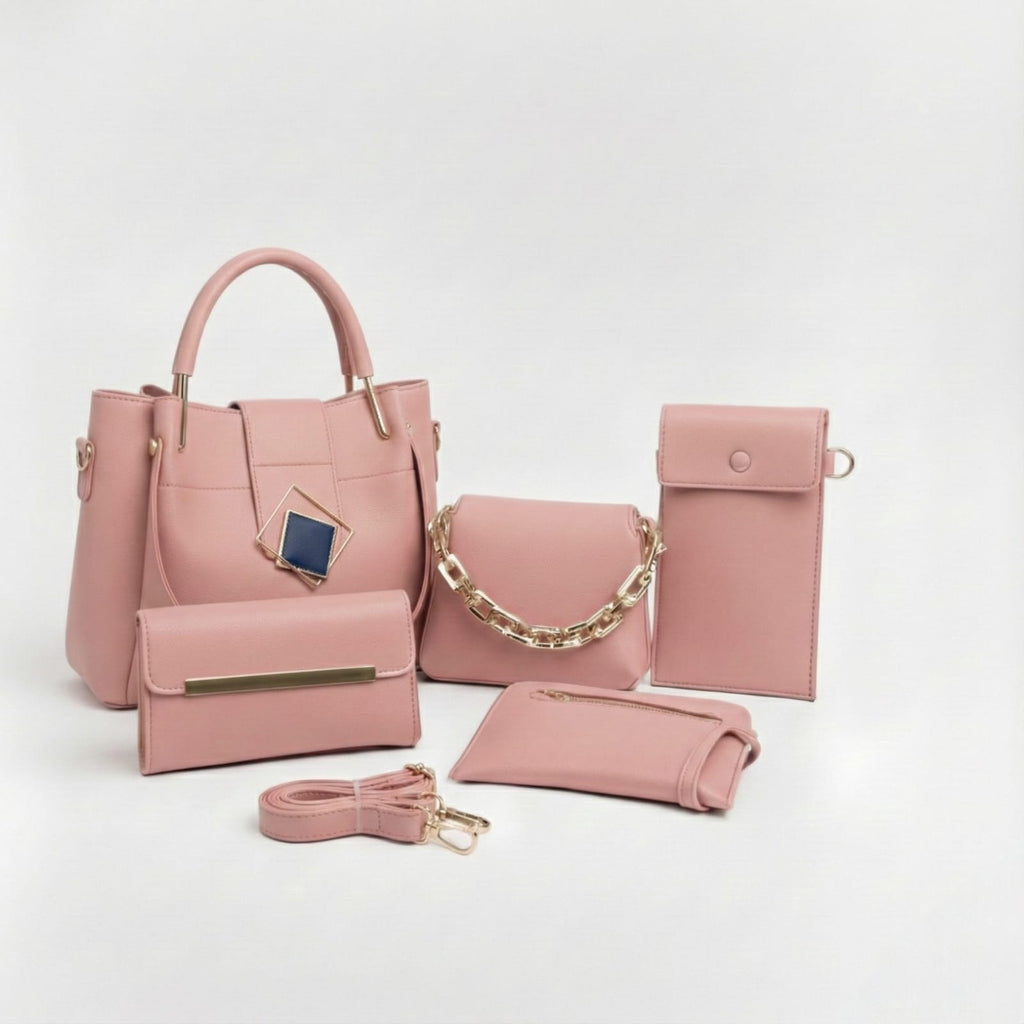 Luxury 5-Piece Handbag Set – Elegant Premium Collection