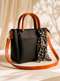 Noir Luxe Tote Bag