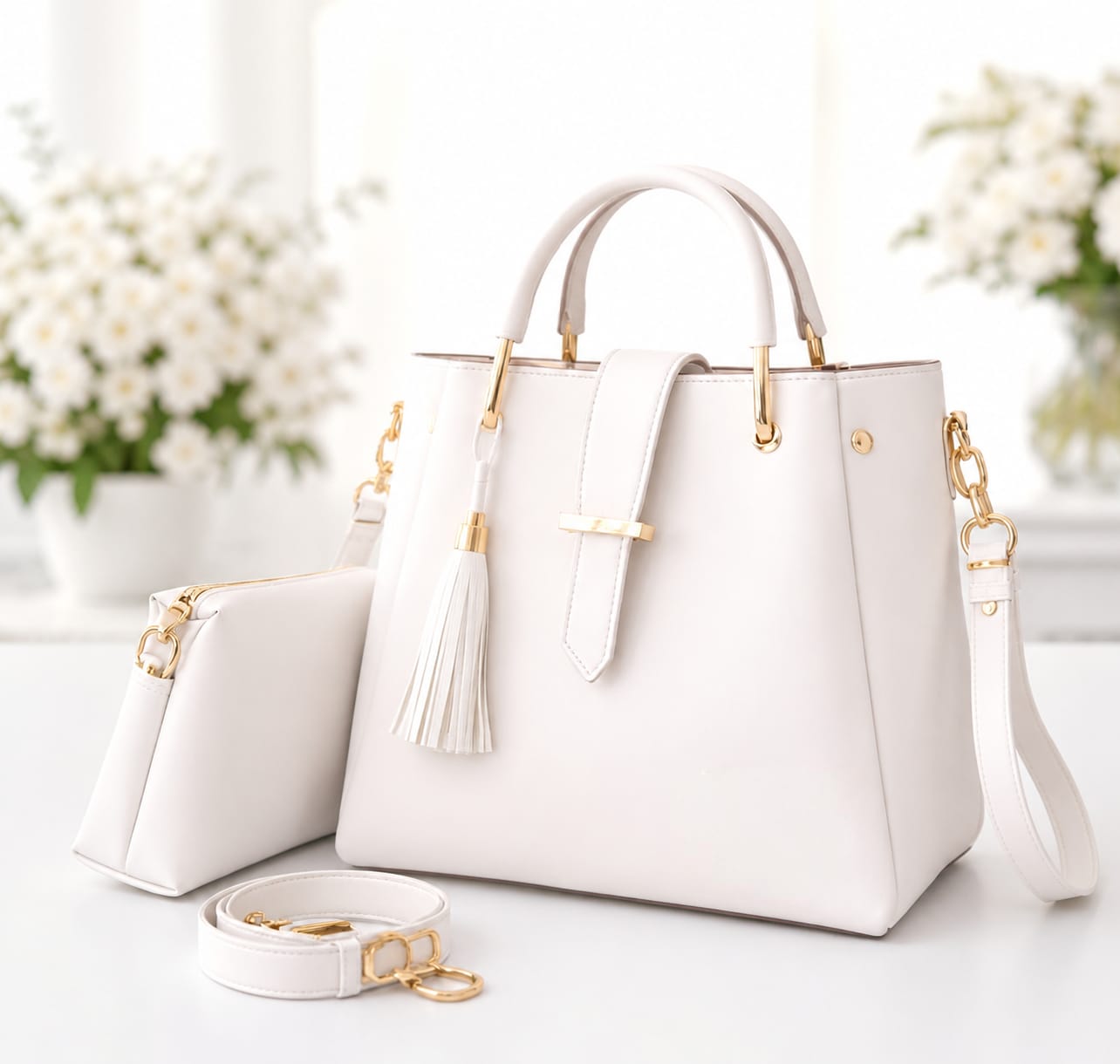 Luxe Handbag Set – 2 Piece Elegant Collection