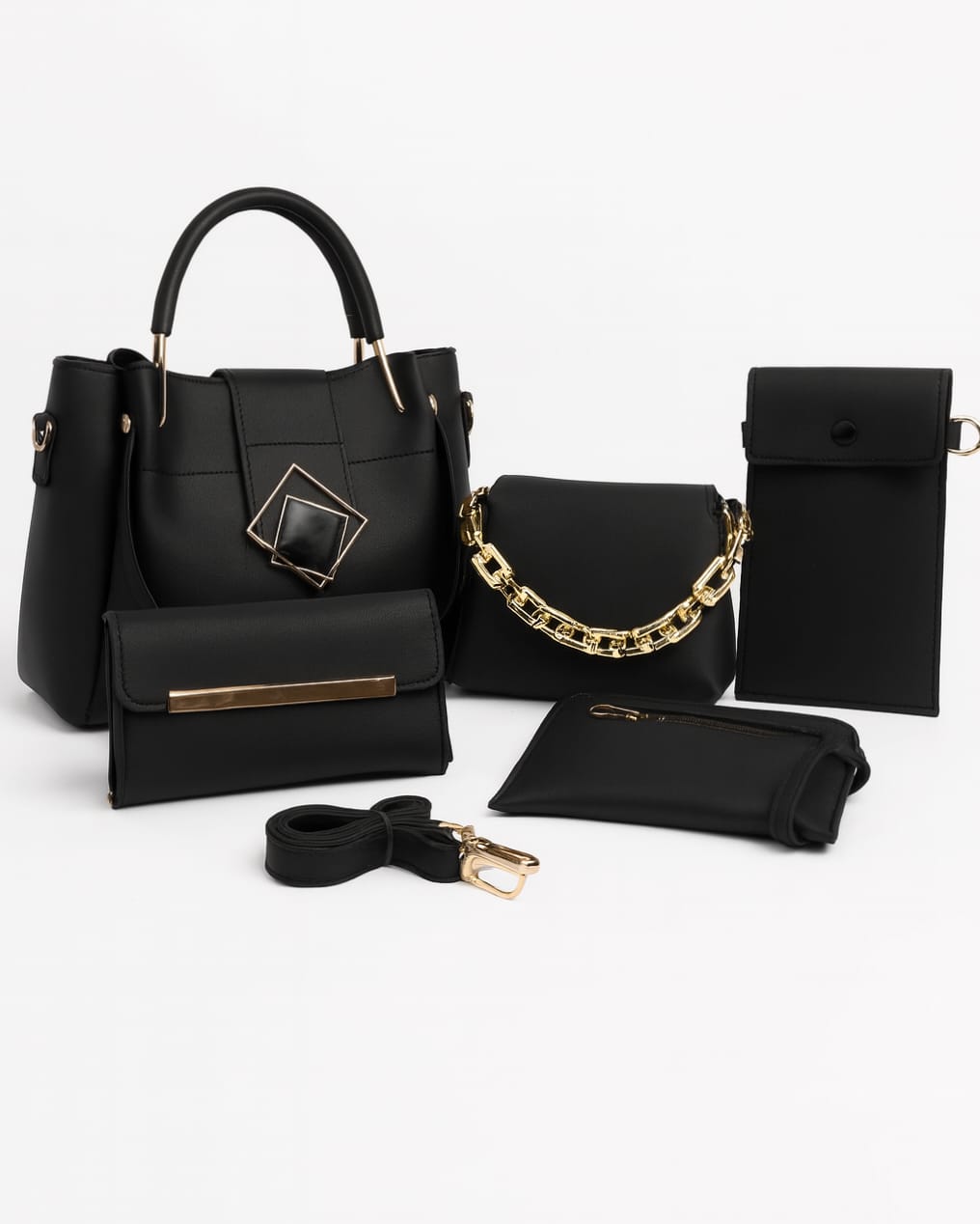 Luxury 5-Piece Handbag Set – Elegant Premium Collection