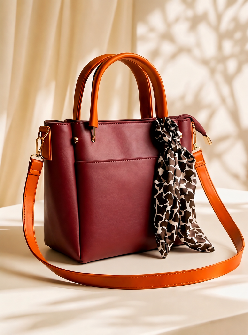 Noir Luxe Tote Bag
