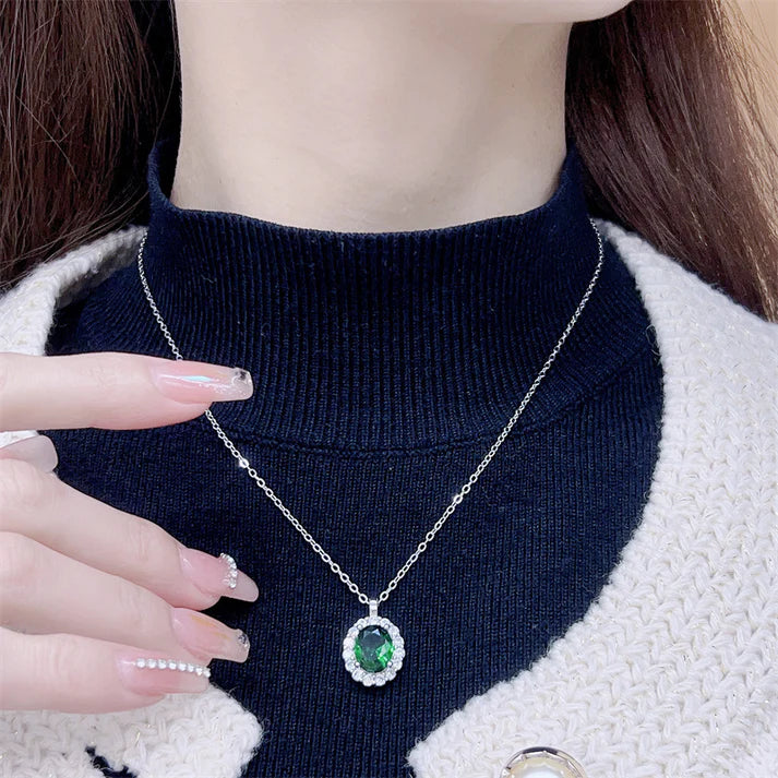 Green Diamond - Necklace
