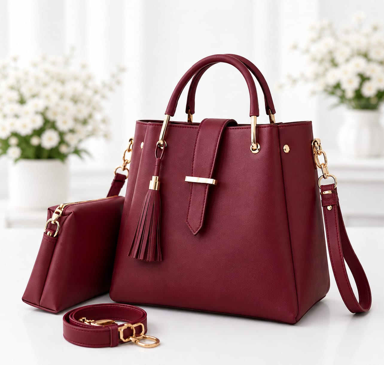 Luxe Handbag Set – 2 Piece Elegant Collection