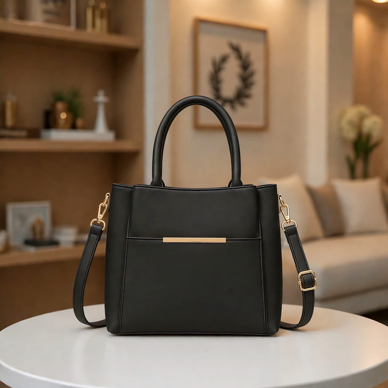 Elegant Minimalist Handbag – Premium Crossbody Tote