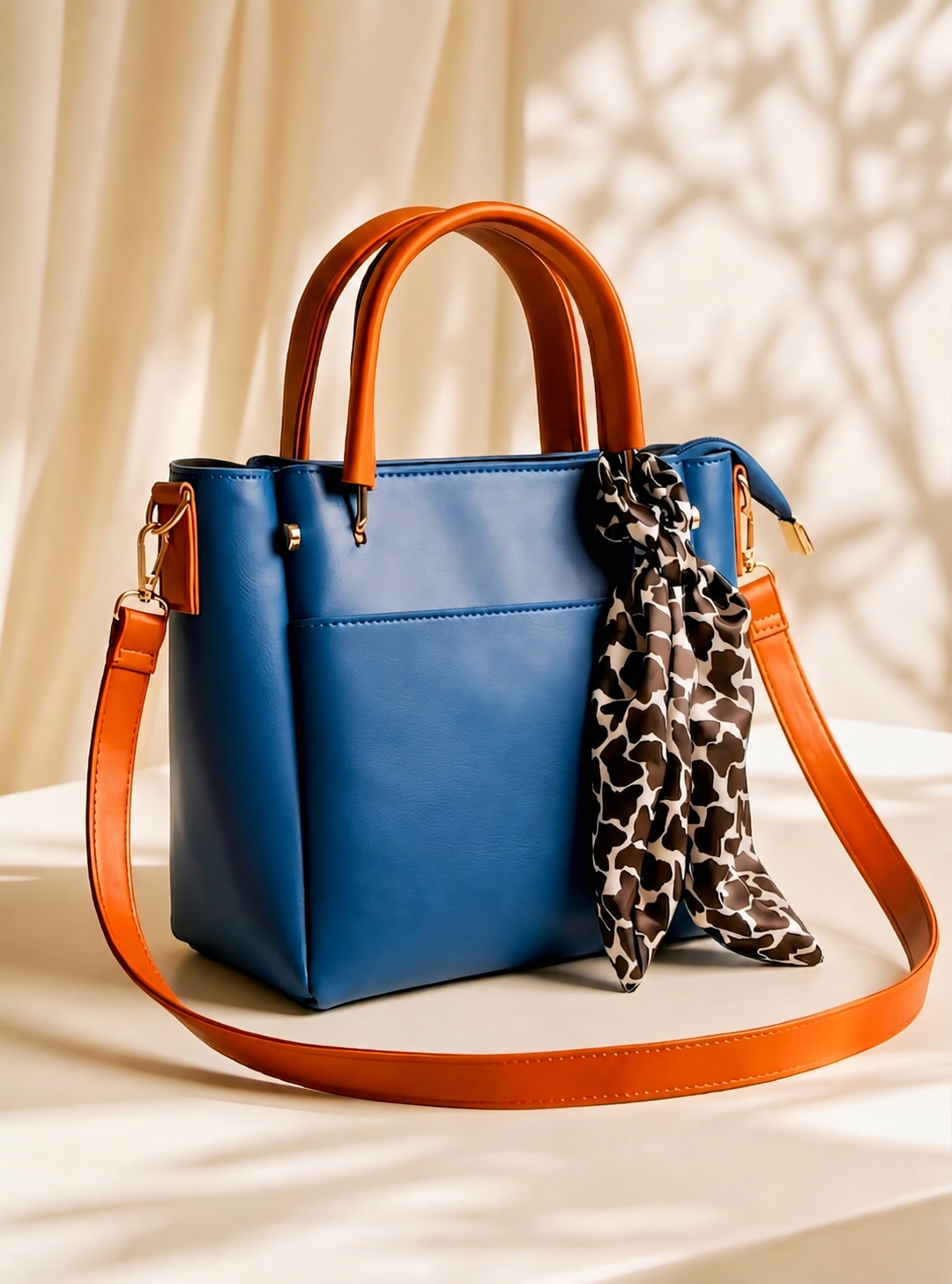 Noir Luxe Tote Bag